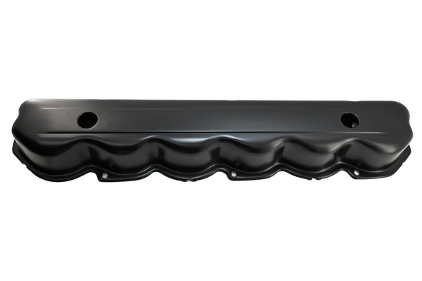 1965-89 FORD 240-300 STRAIGHT-INLINE 6 CYLINDER STEEL VALVE COVER - BLACK