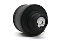 ALUMINUM BREATHER PCV VALVE  POLISHED FINNED - BLACK