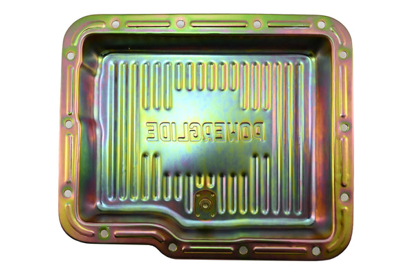 CHEVY-GM POWERGLIDE STEEL TRANSMISSION PAN - ZINC