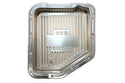 CHEVY-GM TURBO TH-200 STEEL TRANSMISSION PAN - CHROME