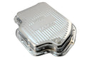 CHEVY-GM TURBO TH-400 STEEL TRANSMISSION PAN - CHROME