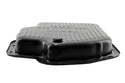 CHEVY-GM TURBO TH-400 STEEL TRANSMISSION PAN - EDP BLACK