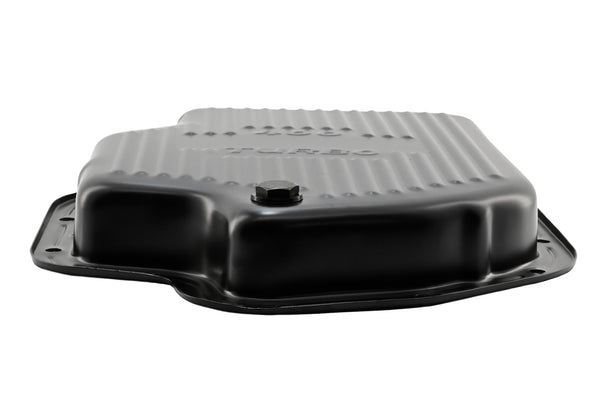 CHEVY-GM TURBO TH-400 STEEL TRANSMISSION PAN - EDP BLACK