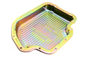 CHEVY-GM TURBO TH-400 STEEL TRANSMISSION PAN - ZINC