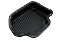 CHEVY-GM TURBO TH-400 STEEL TRANSMISSION PAN (DEEP SUMP) - BLACK