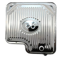 Ford C6 Stock Capacity Transmission Pan Kit with Bolts & Gasket - Chrome