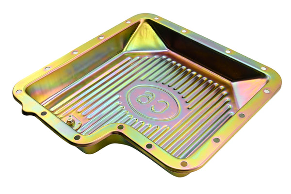 Steel Transmission Pan Stock Capacity for Ford C6 - Zinc