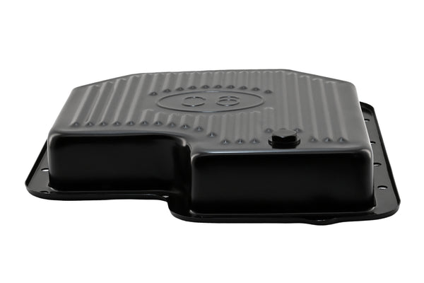 Ford C6 Stock Capacity Transmission Pan Kit with Bolts & Gasket - Black