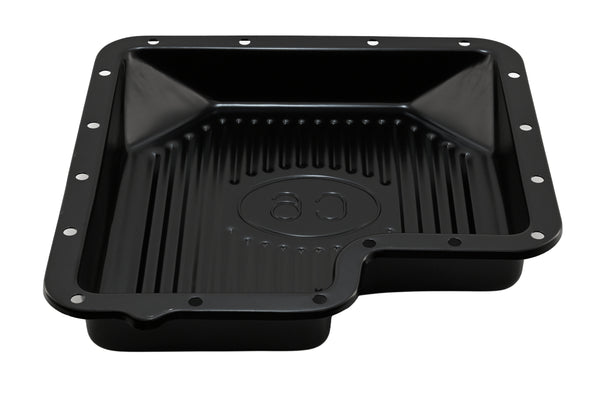 Steel Transmission Pan Stock Capacity for Ford C6 - Black