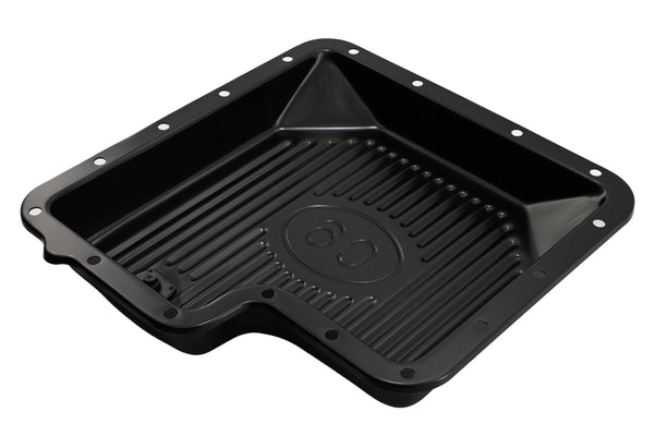 Steel Transmission Pan Stock Capacity for Ford C6 - Black