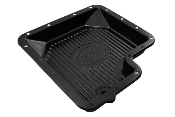 Steel Transmission Pan Stock Capacity for Ford C6 - Black