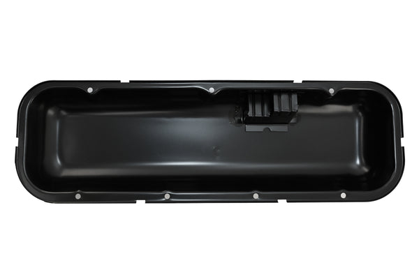 1965-72 CHEVY BIG BLOCK 396-427-454 TALL OEM STYLE STEEL VALVE COVERS - BLACK