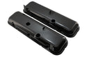 1965-72 CHEVY BIG BLOCK 396-427-454 SHORT OEM STYLE STEEL VALVE COVERS - BLACK