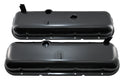 1965-72 CHEVY BIG BLOCK 396-427-454 SHORT OEM STYLE STEEL VALVE COVERS - BLACK