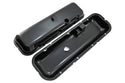1965-72 CHEVY BIG BLOCK 396-427-454 SHORT OEM STYLE STEEL VALVE COVERS - BLACK