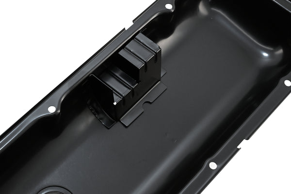 1965-72 CHEVY BIG BLOCK 396-427-454 SHORT OEM STYLE STEEL VALVE COVERS - BLACK
