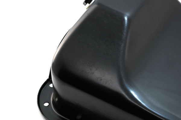 Steel Oil Pan Fits 1979–1993 Ford 5.0L Mustang & Fox Chassis - Flawed Finish -Black