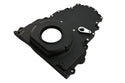 Aluminum Chevy LS Two Piece Timing Chain Cover With Cam Sensor Hole Fits LS Engines Up To Gen 4 – Black