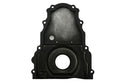 Aluminum Chevy LS Two Piece Timing Chain Cover With Cam Sensor Hole Fits LS Engines Up To Gen 4 – Black