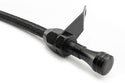 Powerglide Bell Housing Mount Flexible Transmission Dipstick - Black