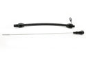 Powerglide Bell Housing Mount Flexible Transmission Dipstick - Black