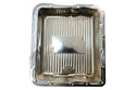CHEVY-GM 700R4-4L60E-4L65E STEEL TRANSMISSION PAN - CHROME