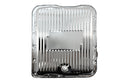 CHEVY-GM 700R4-4L60E-4L65E STEEL TRANSMISSION PAN - CHROME