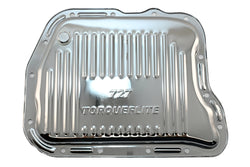 STEEL MOPAR 727 TRANSMISSION PANS - CHROME