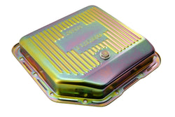 CHEVY-GM TURBO TH-350 STEEL TRANSMISSION PAN - ZINC