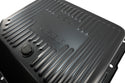 CHEVY-GM TURBO TH-350 STEEL TRANSMISSION PAN - BLACK