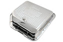 CHEVY-GM TURBO TH-350 STEEL TRANSMISSION PAN - CHROME