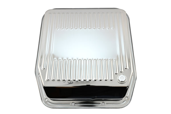 STEEL FORD AOD TRANSMISSION PANS STEEL - CHROME