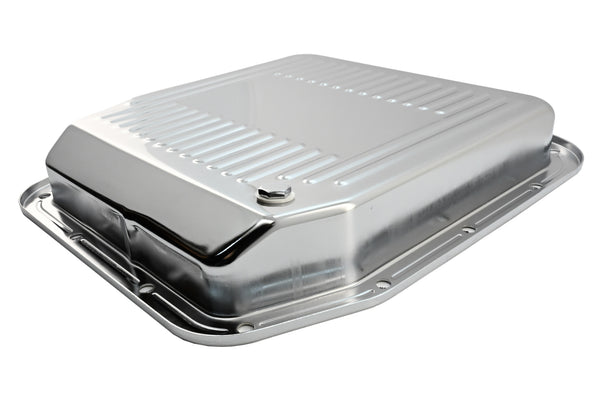 STEEL FORD AOD TRANSMISSION PANS STEEL - CHROME