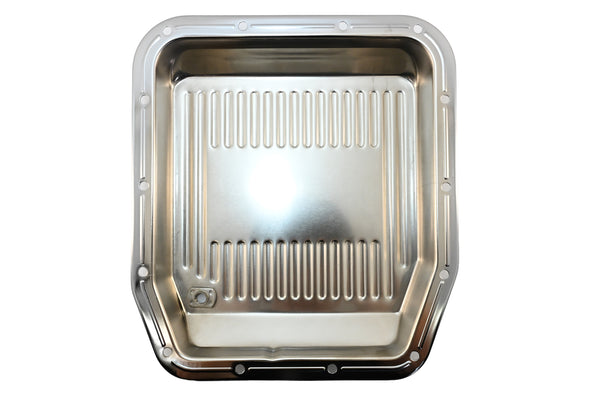STEEL FORD AOD TRANSMISSION PANS STEEL - CHROME