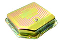 CHEVY-GM TURBO TH-350 STEEL TRANSMISSION PAN (DEEP SUMP) - ZINC