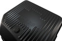CHEVY-GM TURBO TH-350 STEEL TRANSMISSION PAN (DEEP SUMP) - BLACK