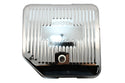 CHEVY-GM TURBO TH-350 STEEL TRANSMISSION PAN (DEEP SUMP) - CHROME