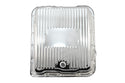 CHEVY-GM 700R4-4L60E-4L65E STEEL TRANSMISSION PAN (DEEP SUMP) - CHROME