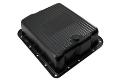 CHEVY-GM 700R4-4L60E-4L65E STEEL TRANSMISSION PAN (DEEP SUMP) - EDP BLACK