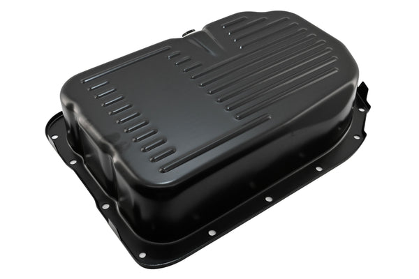STEEL CHEVY/GM 4L80 4L80E 4L85E TRANSMISSION PAN DEEP - BLACK