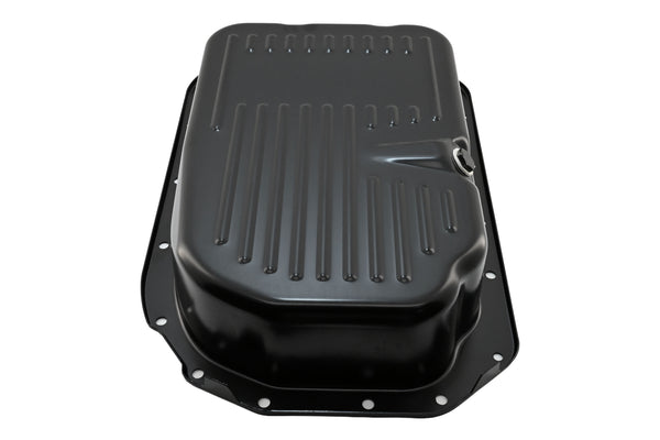 STEEL CHEVY/GM 4L80 4L80E 4L85E TRANSMISSION PAN DEEP - BLACK