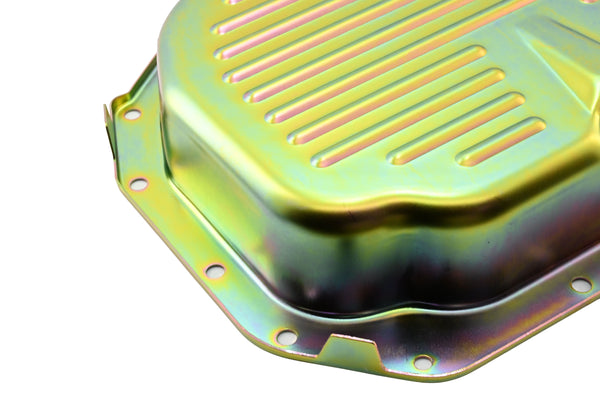 STEEL CHEVY/GM 4L80 4L80E 4L85E TRANSMISSION PAN - ZINC