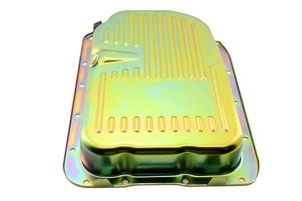 STEEL CHEVY/GM 4L80 4L80E 4L85E TRANSMISSION PAN - ZINC