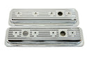 Steel Valve Covers – Fits 1987–2000 Chevy/GMC 5.0L & 5.7L SBC – Ball Milled Center Bolt – Chrome
