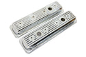 Steel Valve Covers – Fits 1987–2000 Chevy/GMC 5.0L & 5.7L SBC – Ball Milled Center Bolt – Chrome