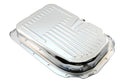 STEEL CHEVY/GM 4L80 4L80E 4L85E TRANSMISSION PAN - CHROME