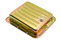 Steel Transmission Pan Fits Ford C4 – Stock Capacity – Case Fill Style – Zinc-Plated