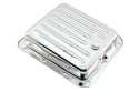 FORD C4 STEEL TRANSMISSION PAN (CASE FILL STYLE) - CHROME