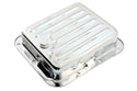 FORD C4 STEEL TRANSMISSION PAN (CASE FILL STYLE) - CHROME
