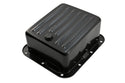 FORD C4 STEEL TRANSMISSION PAN (CASE FILL STYLE) (DEEP SUMP) - BLACK